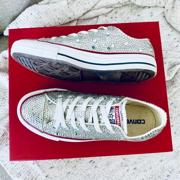 COPY - Rhinestone Converse - Size 7 - Picture 7 of 8